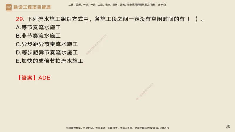 04.2025黄雨诗-精考速通-管理3（带练）_2026年一级建造师_2026年一建管理_2025年一建管理SVIP_03-习题精析✿实战特训✿模考通关_03-管理《精考速通带练》黄雨诗HX_讲义