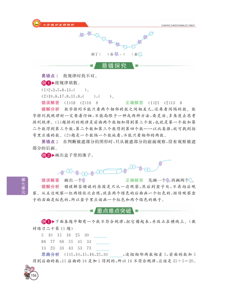 《教材全解精析》数学1年级下册（RJ）_一年级上下册资料_小学一年级学习资料-25年更新版_1-04、小学一年级数学下册_1-4-2、练习题、作业、试题、试卷_人教版_电子册