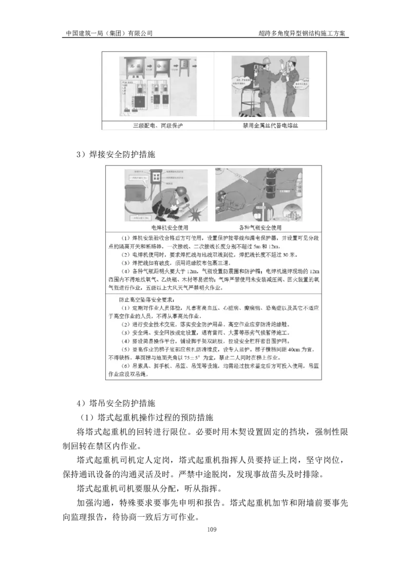 超跨多角度异型钢结构施工方案（上报版）_2021-2023年优秀施组方案_施工方案_方案41-哈尔滨金融中心超跨多角度异型钢结构施工方案_1、施工方案