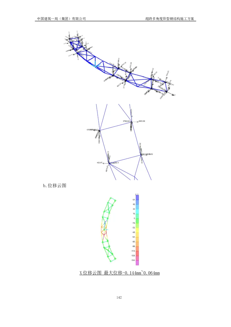 超跨多角度异型钢结构施工方案（上报版）_2021-2023年优秀施组方案_施工方案_方案41-哈尔滨金融中心超跨多角度异型钢结构施工方案_1、施工方案