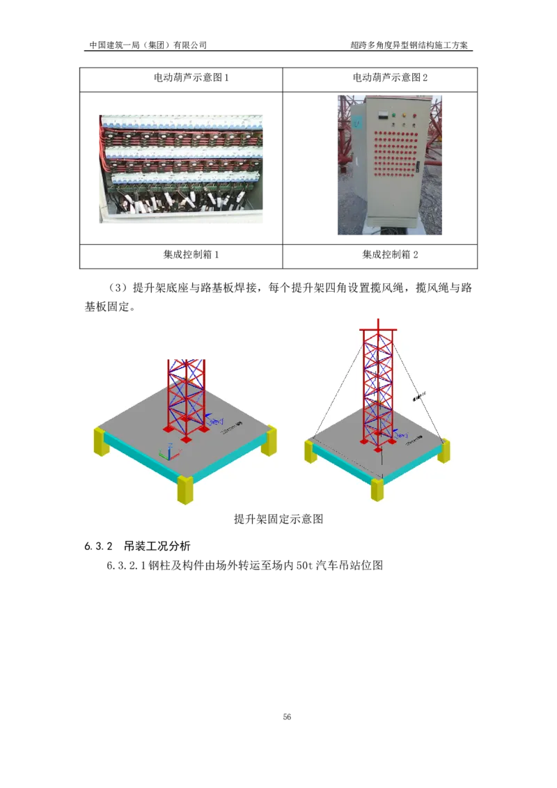 超跨多角度异型钢结构施工方案（上报版）_2021-2023年优秀施组方案_施工方案_方案41-哈尔滨金融中心超跨多角度异型钢结构施工方案_1、施工方案