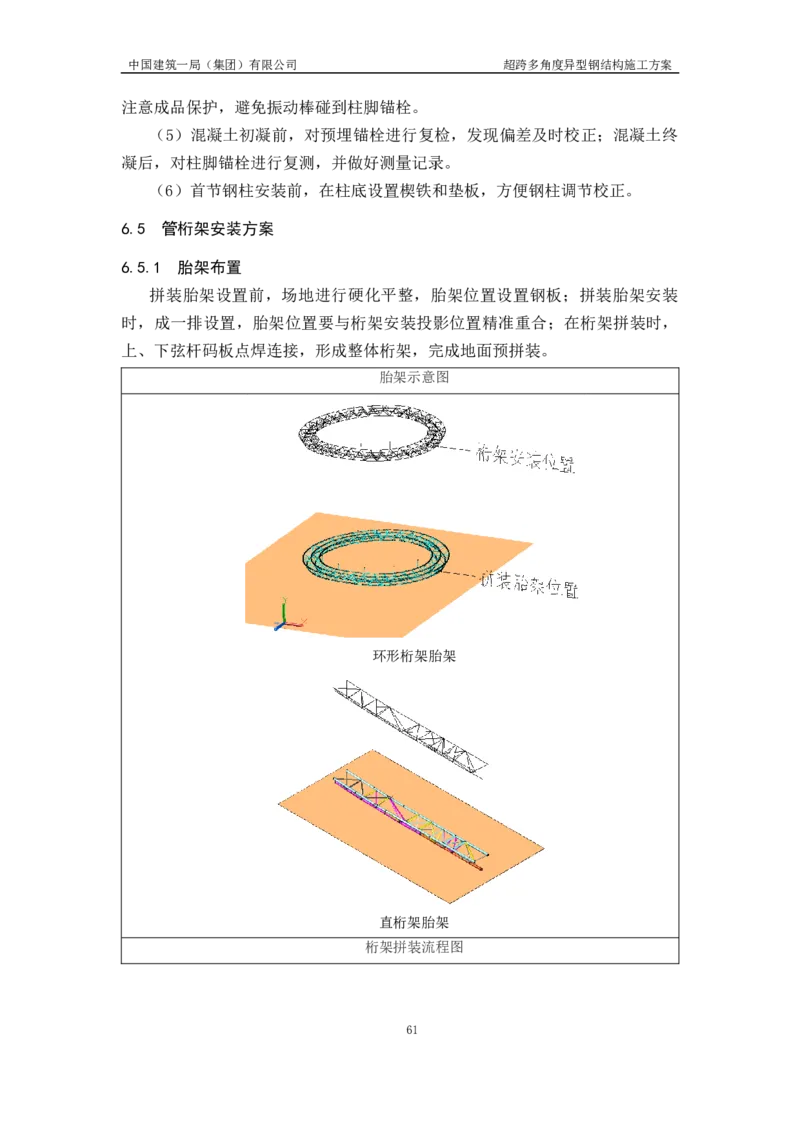 超跨多角度异型钢结构施工方案（上报版）_2021-2023年优秀施组方案_施工方案_方案41-哈尔滨金融中心超跨多角度异型钢结构施工方案_1、施工方案