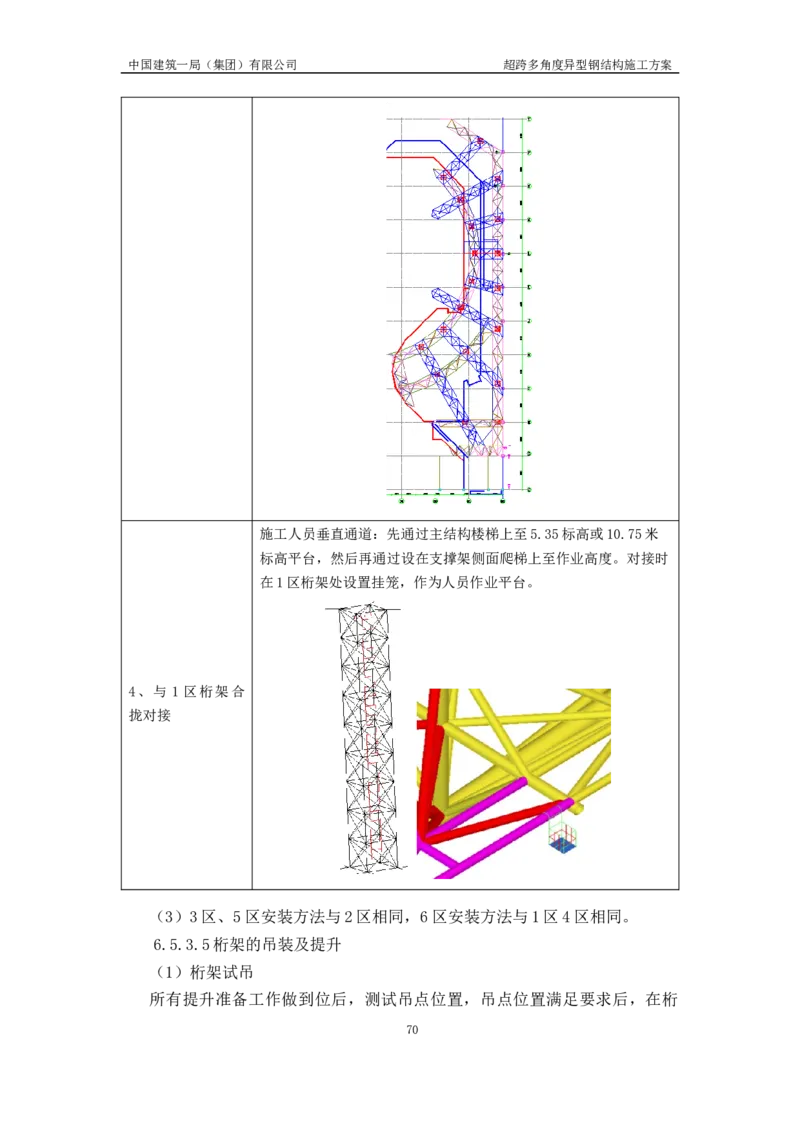 超跨多角度异型钢结构施工方案（上报版）_2021-2023年优秀施组方案_施工方案_方案41-哈尔滨金融中心超跨多角度异型钢结构施工方案_1、施工方案