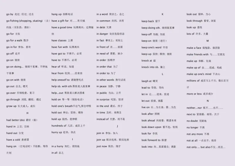 英语92高中英语词汇3500词&mdash;带音标（英译汉默写版）_S054高中英语备考必备学习资料包