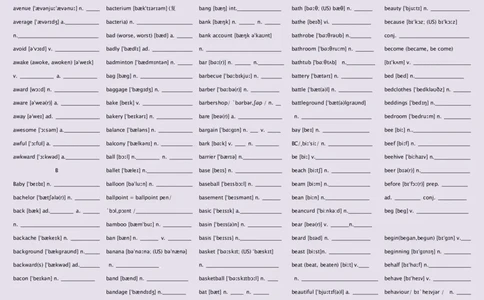 英语92高中英语词汇3500词&mdash;带音标（英译汉默写版）_S054高中英语备考必备学习资料包