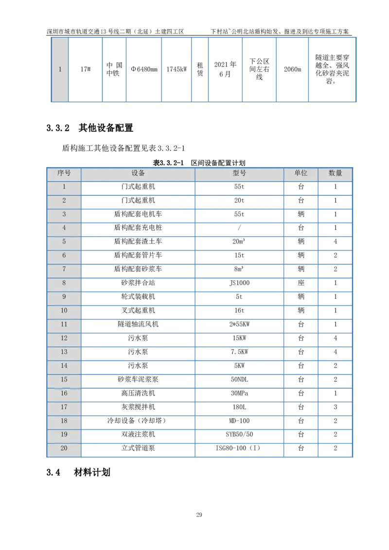 深圳地铁13号线北延-下公区间盾构始发、掘进及到达专项施工方案_2021-2023年优秀施组方案_施工方案_方案39-下公区间盾构始发、掘进及到达专项施工方案