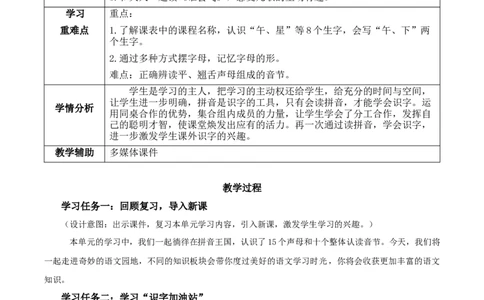 语文园地三（教学设计）-（统编版.2024秋）_一年级语文上册（统编版）_教学设计