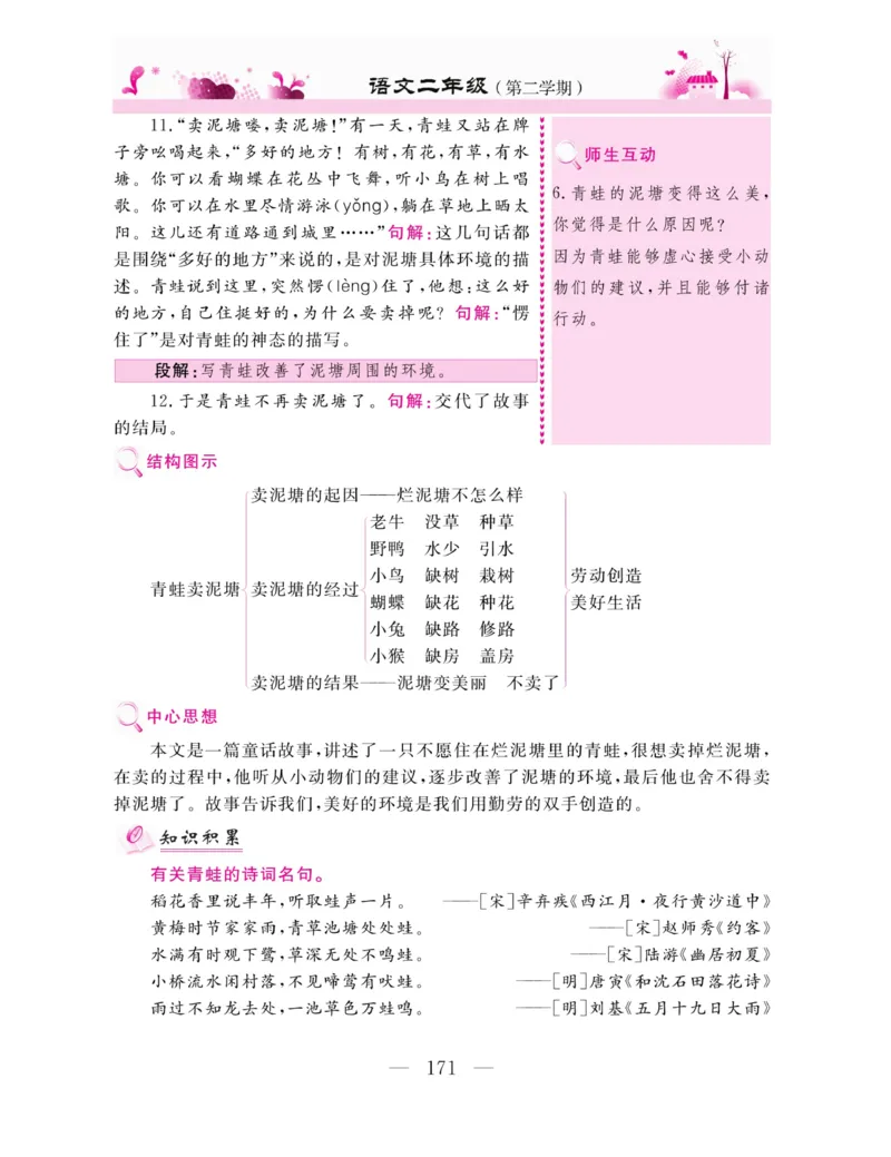 《新教材完全解读》语文2年级下册（RJ）_二年级上下册资料_小学二年级学习资料-25年更新版_2-02、小学二年级语文下册_2-2-2、练习题、作业、试题、试卷_电子册类_教材解读