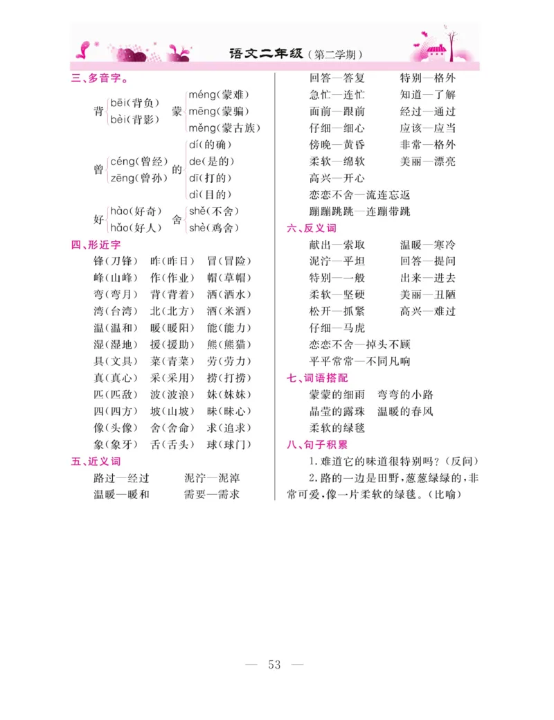 《新教材完全解读》语文2年级下册（RJ）_二年级上下册资料_小学二年级学习资料-25年更新版_2-02、小学二年级语文下册_2-2-2、练习题、作业、试题、试卷_电子册类_教材解读