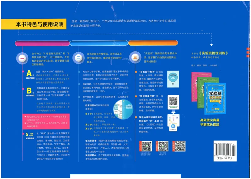 《实验班提优大考卷》语文3年级下册（RJ）_三年级上下册资料_小学三年级学习资料-25年更新版_3-02、小学三年级语文下册_3-2-2、练习题、作业、试题、试卷_电子册类