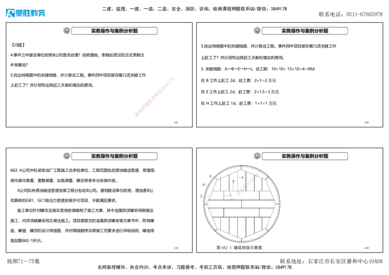 视频71&mdash;75集2025一建机电实务破题第677&mdash;686题（可打印版）_2026年一级建造师_2026年一建机电_2025年一建机电SVIP_03-习题精析✿实战特训✿模考通关_讲义