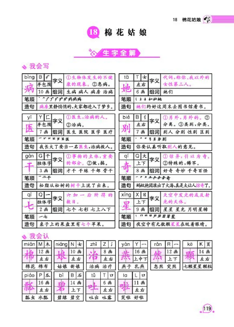 《字词句段篇章》语文1年级下册（RJ）_一年级上下册资料_小学一年级学习资料-25年更新版_1-02、小学一年级语文下册_3-6-2-2、练习题、作业、专项、试卷_部编（人教）版_电子册类