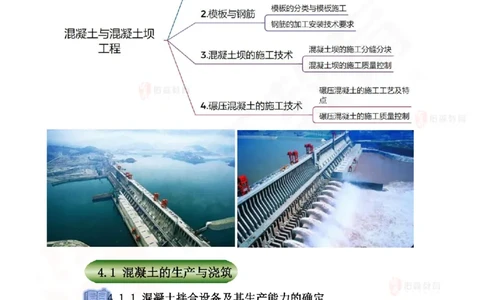 2025.4.12佑森教育赵建玲授课一建水利实务《第4章混凝土与混凝土坝工程》专用讲义，版权所有，侵权必究_2026年一级建造师_2026年一建水利_2025年一建水利SVIP