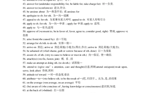 赠-英语六级高频词组_大学英语四级+六级_六级真题_六级词汇_英语六级词汇