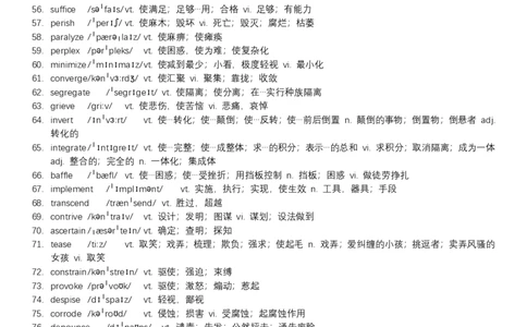 赠-大学英语六级-高频词汇_大学英语四级+六级_六级真题_六级词汇_英语六级词汇