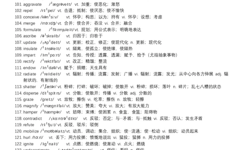 赠-大学英语六级-高频词汇_大学英语四级+六级_六级真题_六级词汇_英语六级词汇