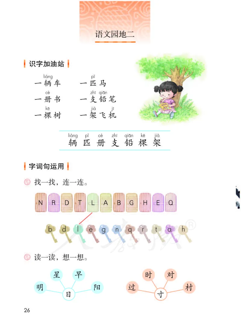 人教部编版语文一年级下册_一年级语文下册（统编版）_老课标资料_一下语文含教学视频_第一套_000-电子版课本