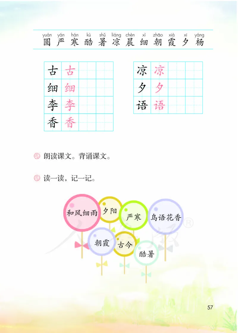 人教部编版语文一年级下册_一年级语文下册（统编版）_老课标资料_一下语文含教学视频_第一套_000-电子版课本