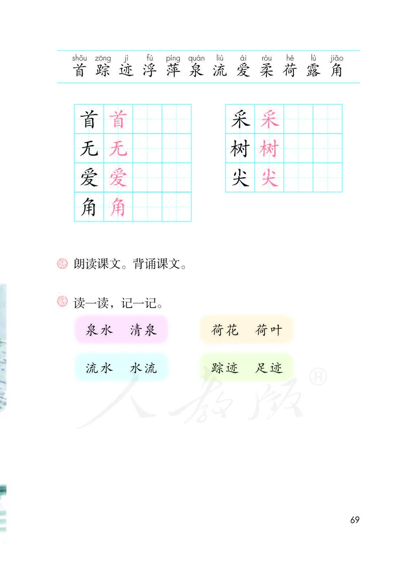 人教部编版语文一年级下册_一年级语文下册（统编版）_老课标资料_一下语文含教学视频_第一套_000-电子版课本