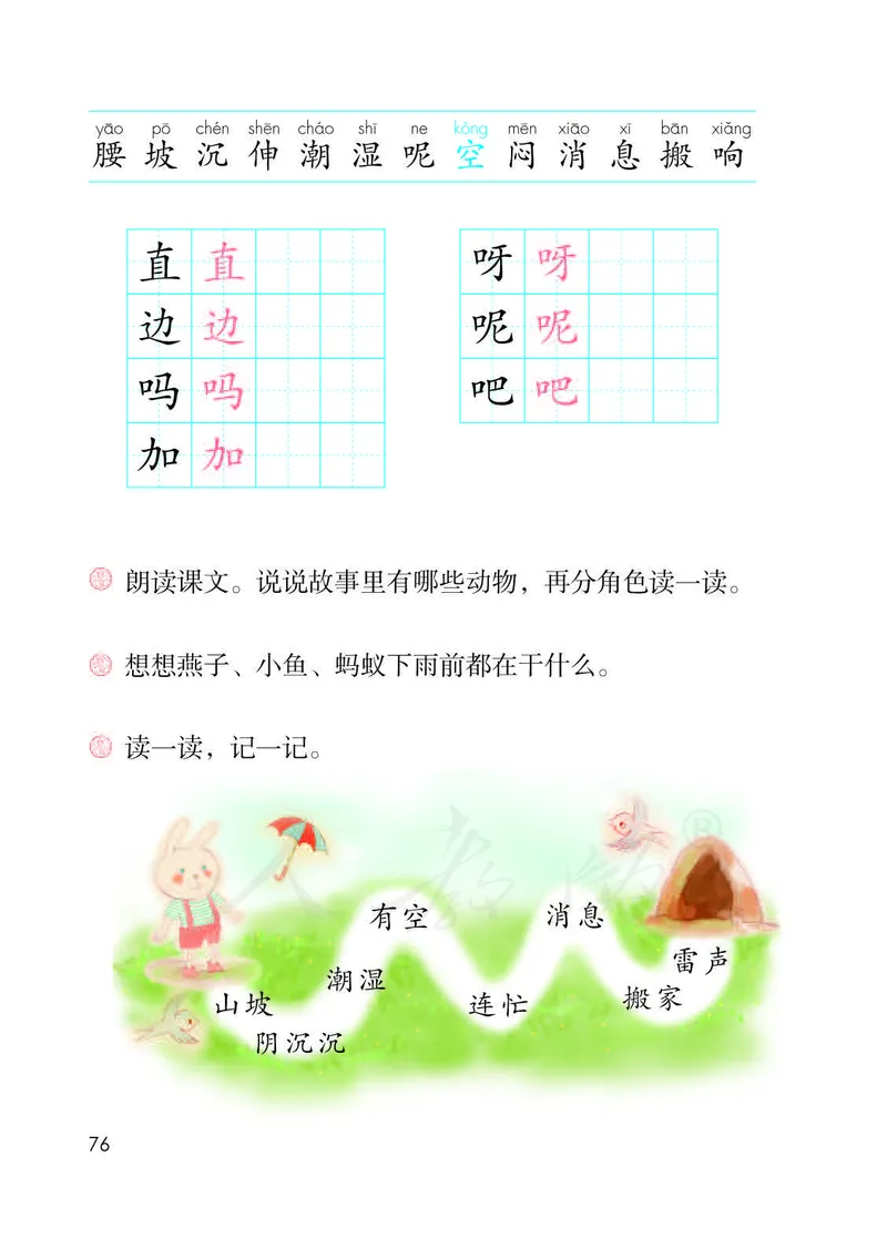 人教部编版语文一年级下册_一年级语文下册（统编版）_老课标资料_一下语文含教学视频_第一套_000-电子版课本