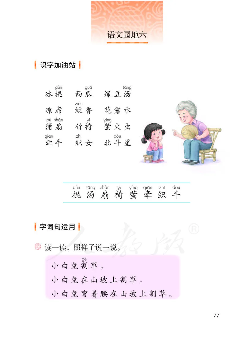 人教部编版语文一年级下册_一年级语文下册（统编版）_老课标资料_一下语文含教学视频_第一套_000-电子版课本