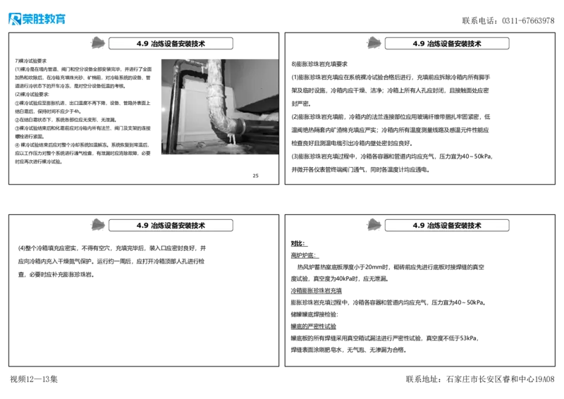 视频12&mdash;13集第4章工业机电工程安装技术2（可打印版）(1)_2026年一级建造师_2026年一建机电_2025年一建机电SVIP_04-冲刺串讲✿考点强化✿小灶集训_讲义