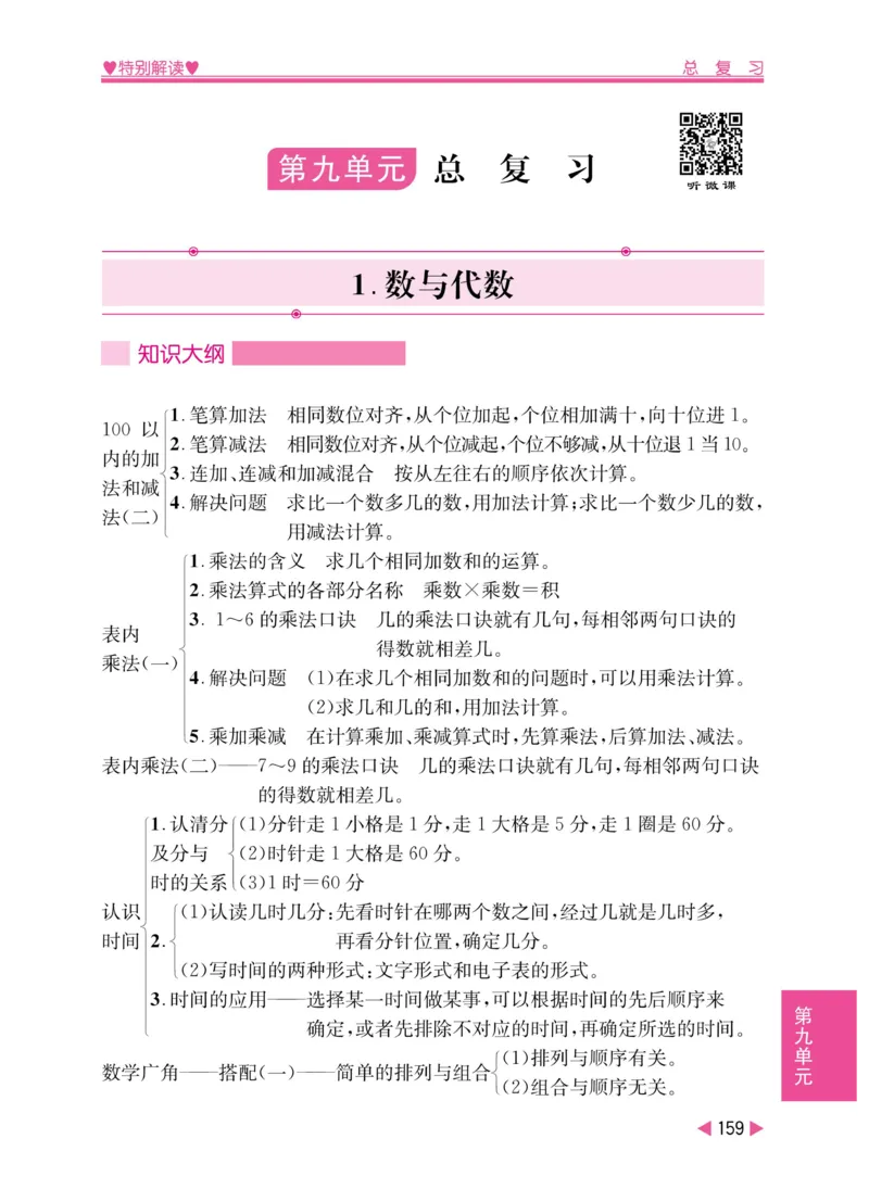 《小学教材特别解读》数学2年级上册（RJ）_二年级上下册资料_小学二年级学习资料-25年更新版_2-03、小学二年级数学上册_2-3-2、练习题、作业、试题、试卷_人教版_电子册类