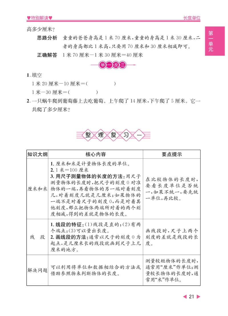 《小学教材特别解读》数学2年级上册（RJ）_二年级上下册资料_小学二年级学习资料-25年更新版_2-03、小学二年级数学上册_2-3-2、练习题、作业、试题、试卷_人教版_电子册类