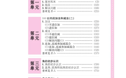 《小学教材特别解读》数学2年级上册（RJ）_二年级上下册资料_小学二年级学习资料-25年更新版_2-03、小学二年级数学上册_2-3-2、练习题、作业、试题、试卷_人教版_电子册类