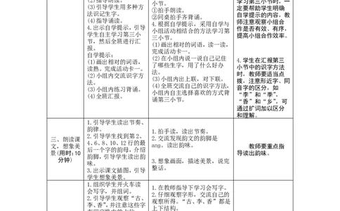 识字6《古对今》导学案_一年级语文下册（统编版）_老课标资料_教案反思+导学案_表格式_1版表格式导学案