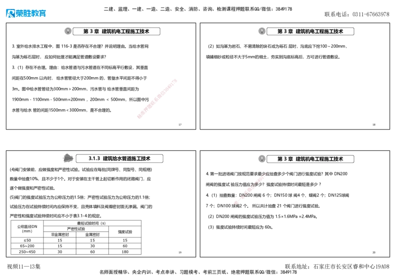 视频11&mdash;13集2025一建机电实务破题第116&mdash;139题（可打印版）_2026年一级建造师_2026年一建机电_2025年一建机电SVIP_03-习题精析✿实战特训✿模考通关_讲义_71