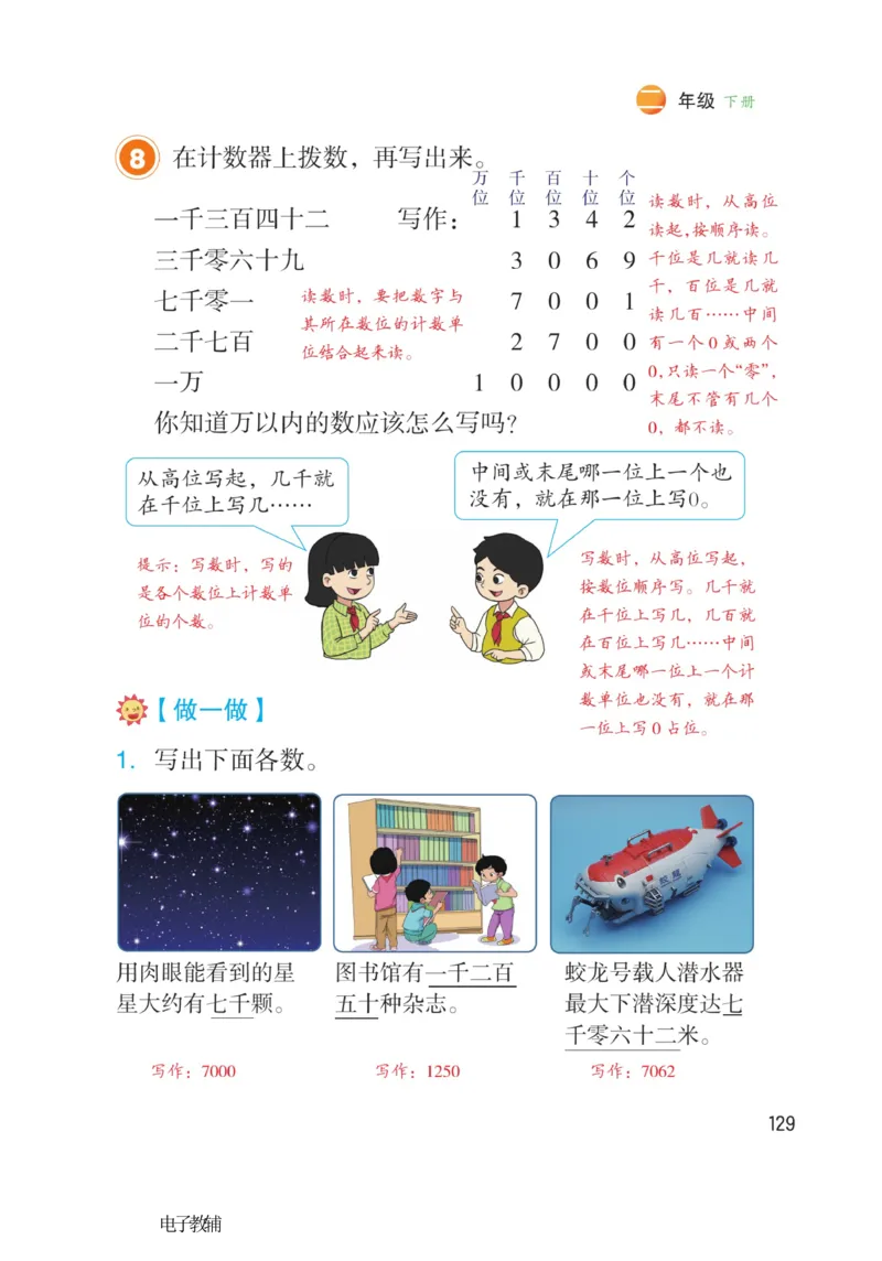 《博小优课堂笔记》数学2年级下册（RJ）_二年级上下册资料_小学二年级学习资料-25年更新版_2-04、小学二年级数学下册_2-4-2、练习题、作业、试题、试卷_人教版_电子册类