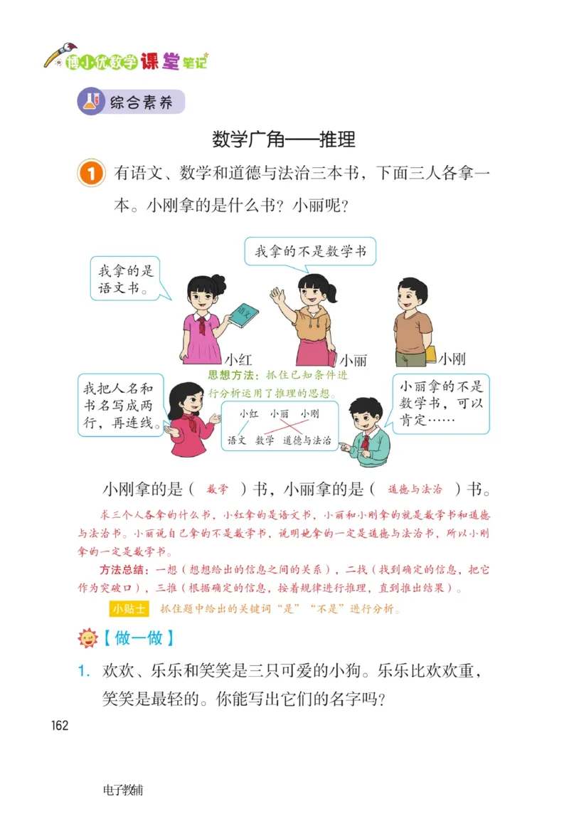 《博小优课堂笔记》数学2年级下册（RJ）_二年级上下册资料_小学二年级学习资料-25年更新版_2-04、小学二年级数学下册_2-4-2、练习题、作业、试题、试卷_人教版_电子册类