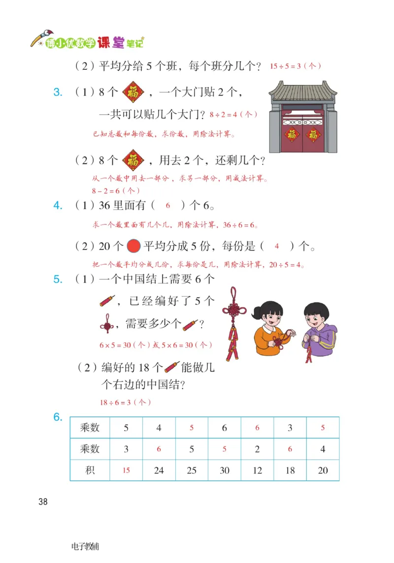 《博小优课堂笔记》数学2年级下册（RJ）_二年级上下册资料_小学二年级学习资料-25年更新版_2-04、小学二年级数学下册_2-4-2、练习题、作业、试题、试卷_人教版_电子册类