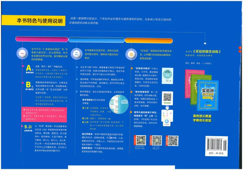 《实验班提优大考卷》语文2年级下册（RJ）_二年级上下册资料_小学二年级学习资料-25年更新版_2-02、小学二年级语文下册_2-2-2、练习题、作业、试题、试卷_电子册类