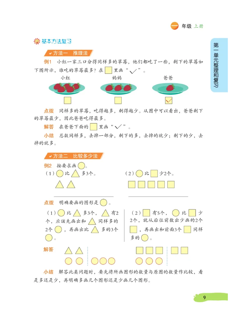 《博小优课堂笔记》数学1年级上册（RJ）_一年级上下册资料_小学一年级学习资料-25年更新版_1-03、小学一年级数学上册_人教版_10、电子书籍