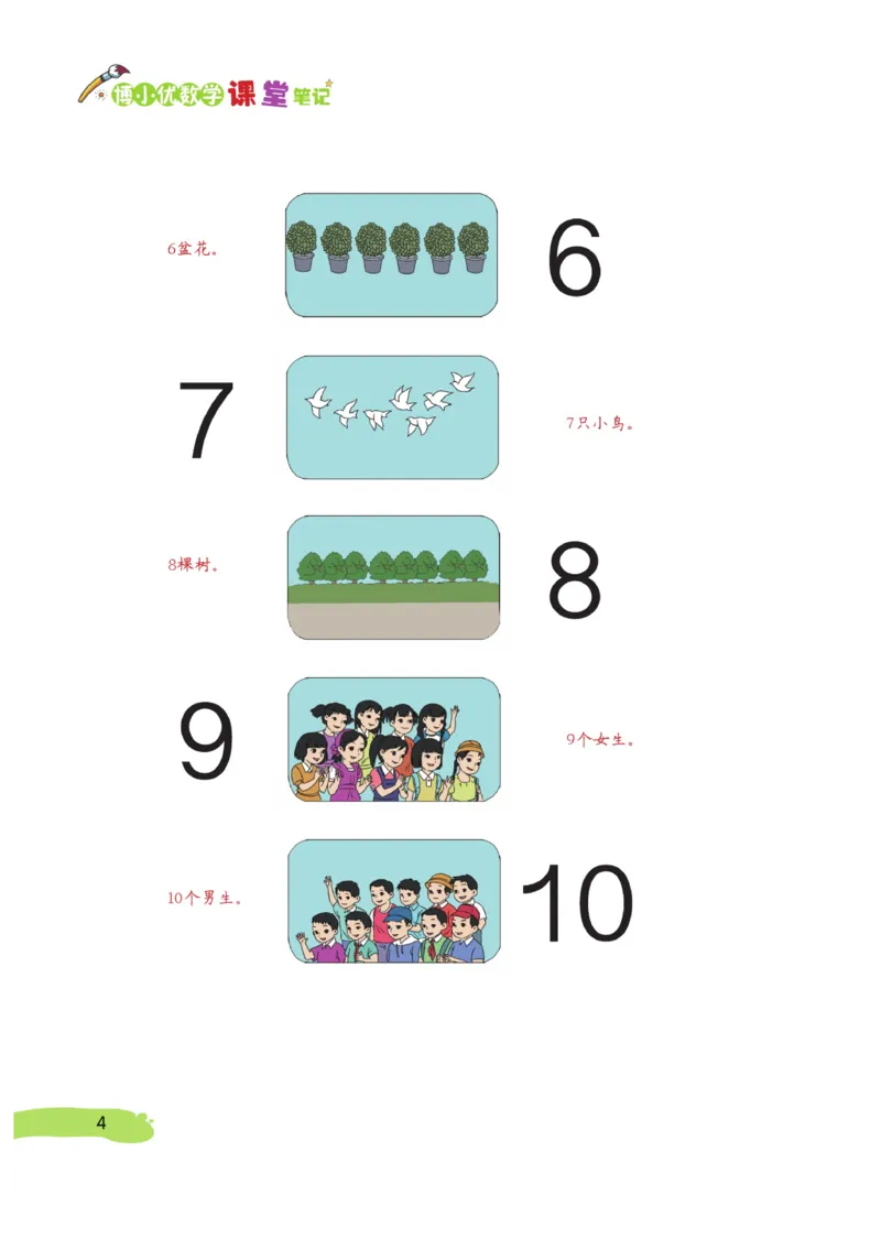 《博小优课堂笔记》数学1年级上册（RJ）_一年级上下册资料_小学一年级学习资料-25年更新版_1-03、小学一年级数学上册_人教版_10、电子书籍