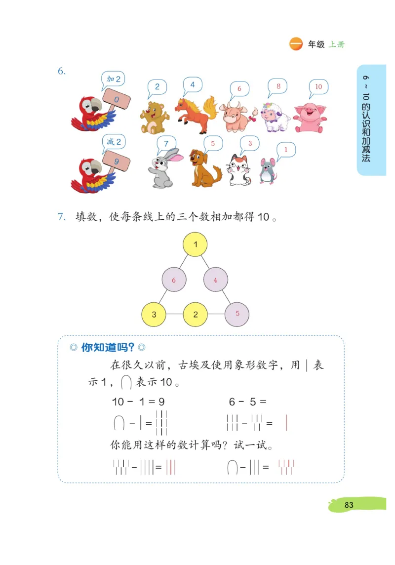 《博小优课堂笔记》数学1年级上册（RJ）_一年级上下册资料_小学一年级学习资料-25年更新版_1-03、小学一年级数学上册_人教版_10、电子书籍