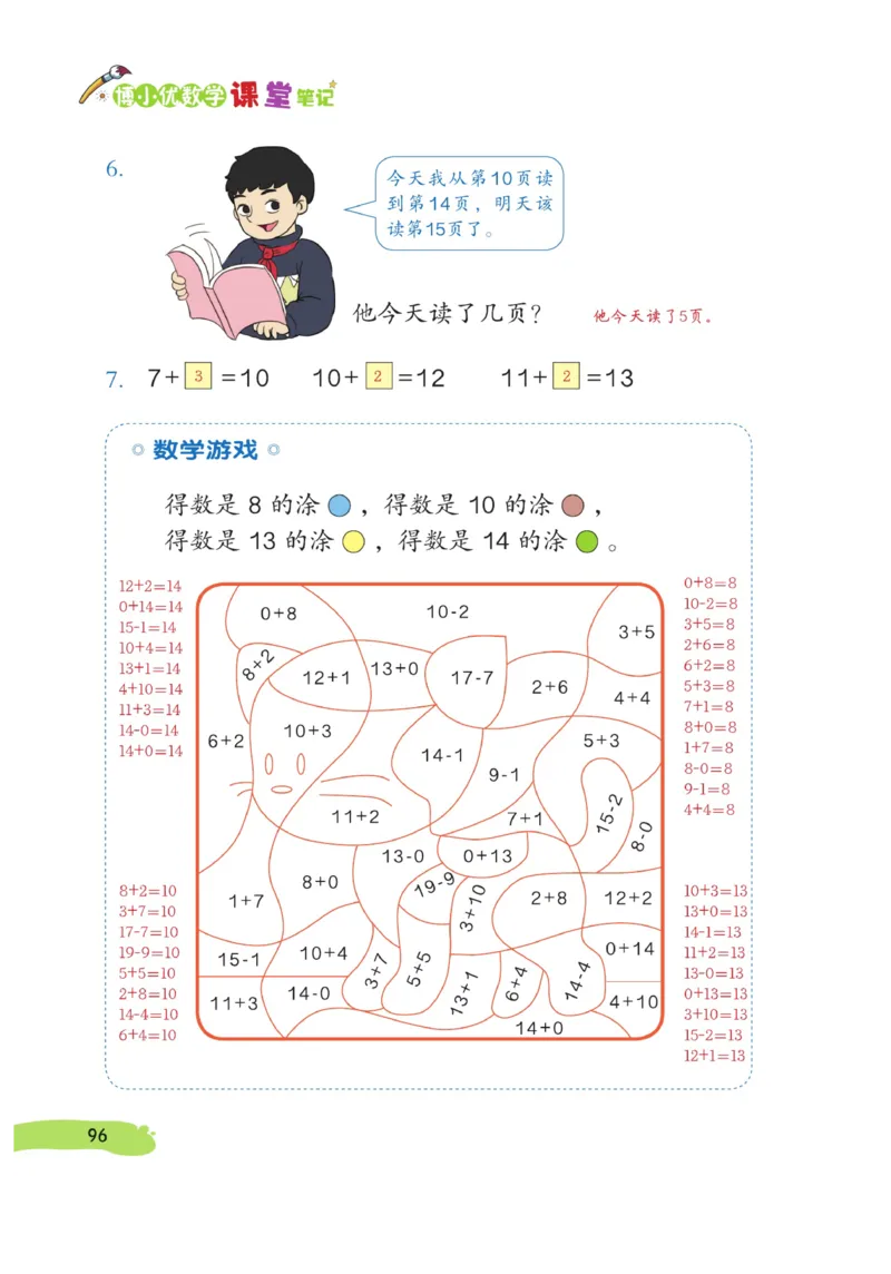 《博小优课堂笔记》数学1年级上册（RJ）_一年级上下册资料_小学一年级学习资料-25年更新版_1-03、小学一年级数学上册_人教版_10、电子书籍