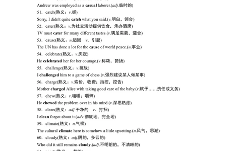 英语19268个高考熟词生义高频词汇_S054高中英语备考必备学习资料包