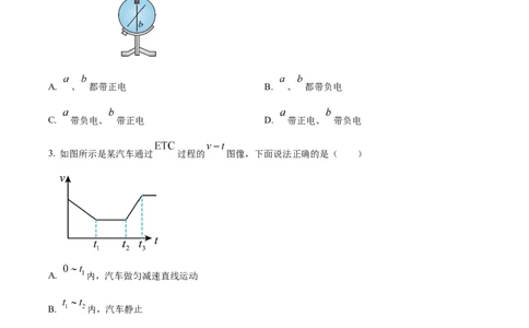 2025年高考物理试卷（海南卷）（1-6,14-18题)（空白卷）_物理历年高考真题_新&middot;Word版2008-2025&middot;高考物理真题_物理（按年份分类）2008-2025_2025&middot;高考物理真题