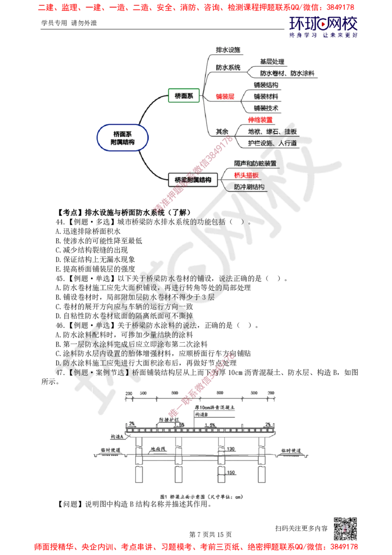 05.2025一建市政精题必练-第5讲-第2章城市桥梁工程（3）_2026年一级建造师_2026年一建市政_2025年一建市政SVIP_03-习题精析✿实战特训✿模考通关_25-市政《精题必练班》李莹HQ