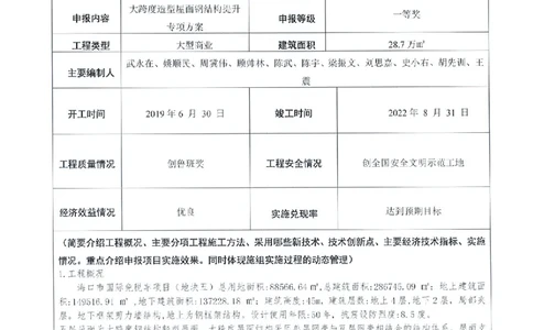 附件二：2022年度施工组织设计、施工方案编制技能竞赛申报表（大跨度造型屋面钢结构提升专项方案）_2021-2023年优秀施组方案_施工方案_方案32-大跨度造型屋面钢结构提升专项方案