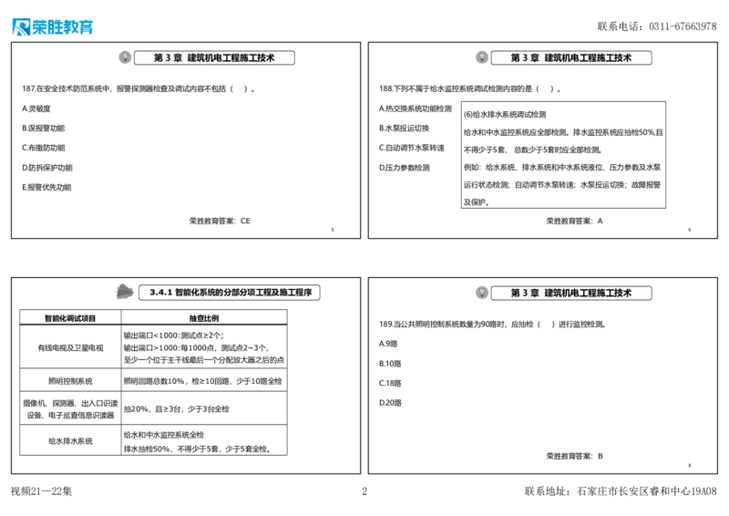 视频21&mdash;22集2025一建机电实务破题第186&mdash;205题（可打印版）_2026年一级建造师_2026年一建机电_2025年一建机电SVIP_03-习题精析✿实战特训✿模考通关_讲义