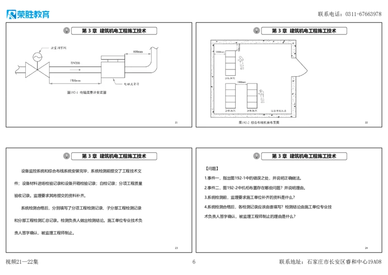 视频21&mdash;22集2025一建机电实务破题第186&mdash;205题（可打印版）_2026年一级建造师_2026年一建机电_2025年一建机电SVIP_03-习题精析✿实战特训✿模考通关_讲义