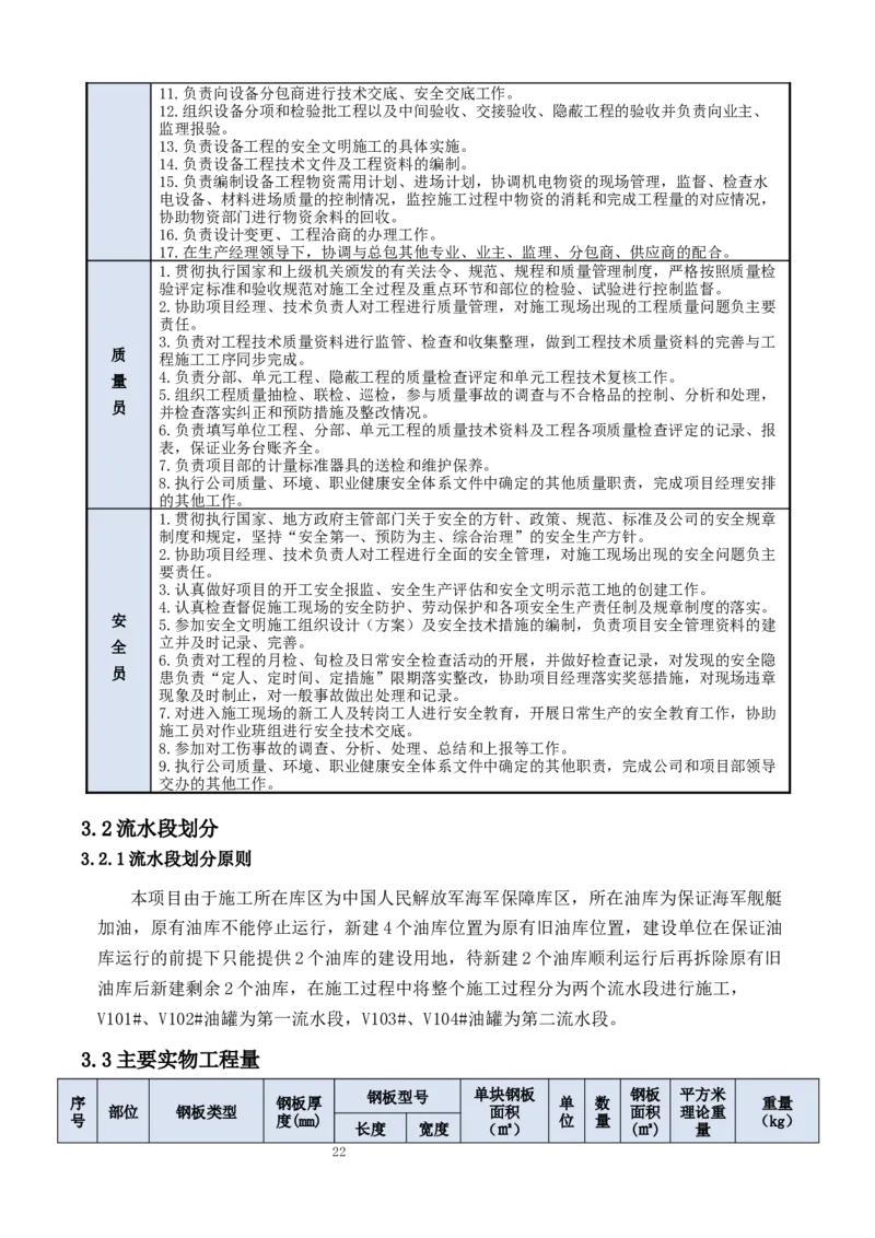 钢结构罐体逆装施工方案_2021-2023年优秀施组方案_施工方案_方案23-某库区油罐翻建工程项目钢结构罐体逆装施工方案_2、正文