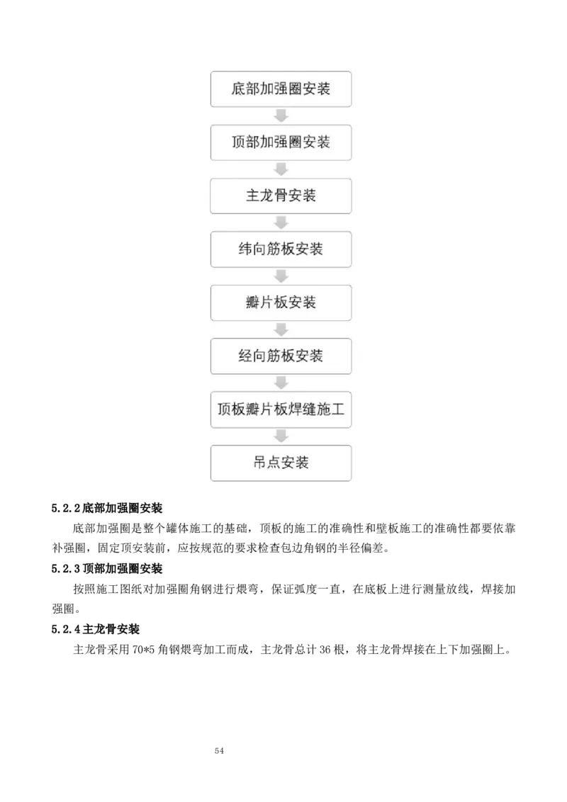 钢结构罐体逆装施工方案_2021-2023年优秀施组方案_施工方案_方案23-某库区油罐翻建工程项目钢结构罐体逆装施工方案_2、正文