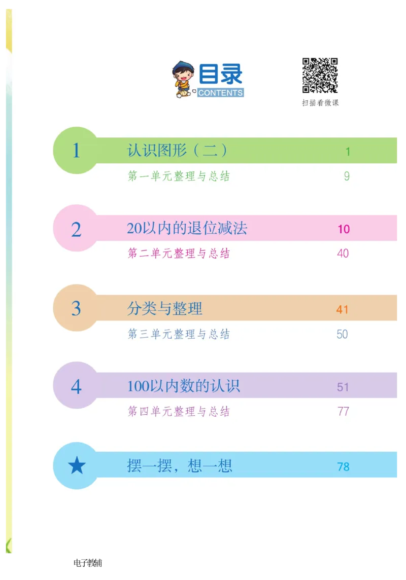 《博小优课堂笔记》数学1年级下册（RJ）_一年级上下册资料_小学一年级学习资料-25年更新版_1-04、小学一年级数学下册_1-4-2、练习题、作业、试题、试卷_人教版_电子册