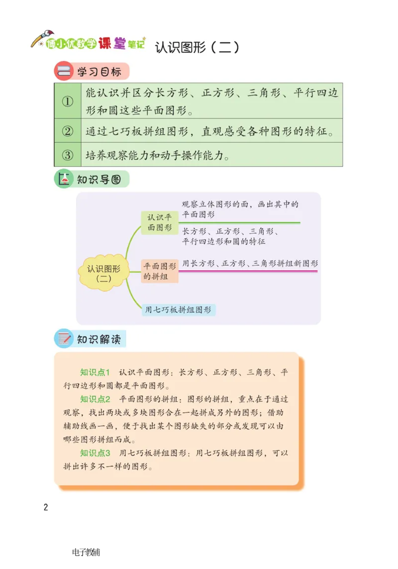 《博小优课堂笔记》数学1年级下册（RJ）_一年级上下册资料_小学一年级学习资料-25年更新版_1-04、小学一年级数学下册_1-4-2、练习题、作业、试题、试卷_人教版_电子册