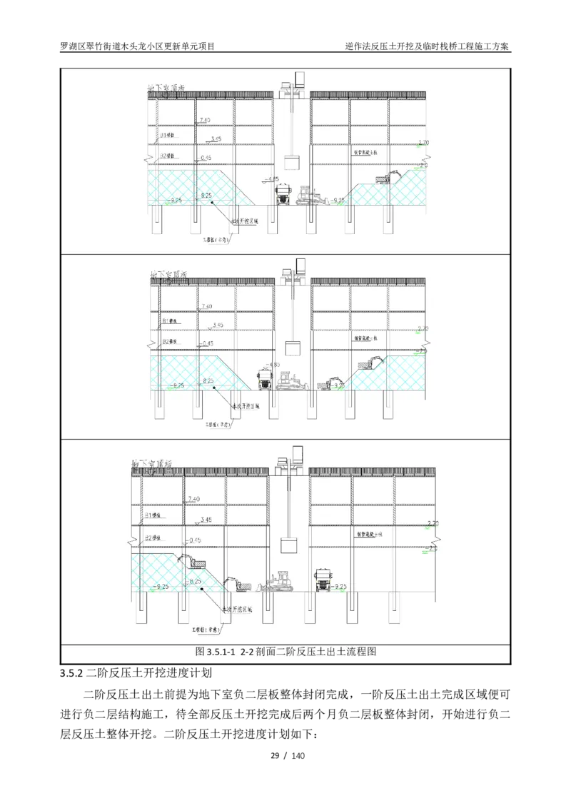 木头龙小区更新单元项目-逆作法反压土开挖及临时栈桥工程施工方案_2021-2023年优秀施组方案_施工方案_木头龙小区更新单元项目-逆作法反压土开挖及临时栈桥工程施工方案_01施工方案